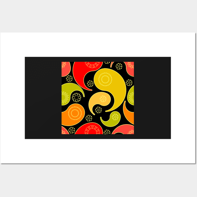 Paisley Principle 13 Repeat 5748 Wall Art by ArtticArlo